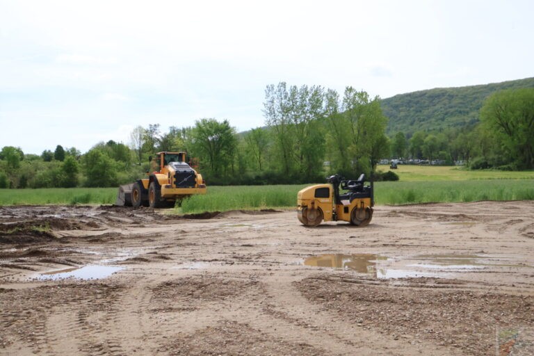 moving + compacting dirt 2